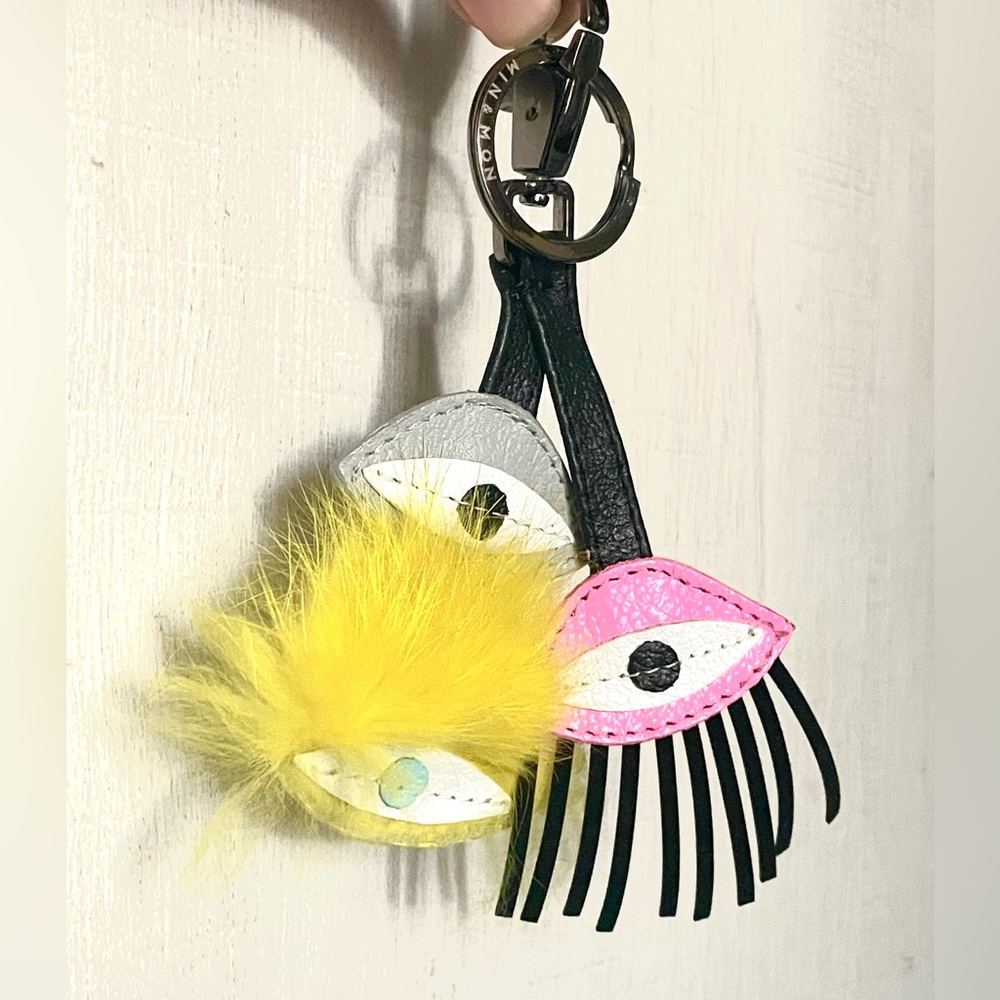 Min & Mon Eyes Charm Keychain